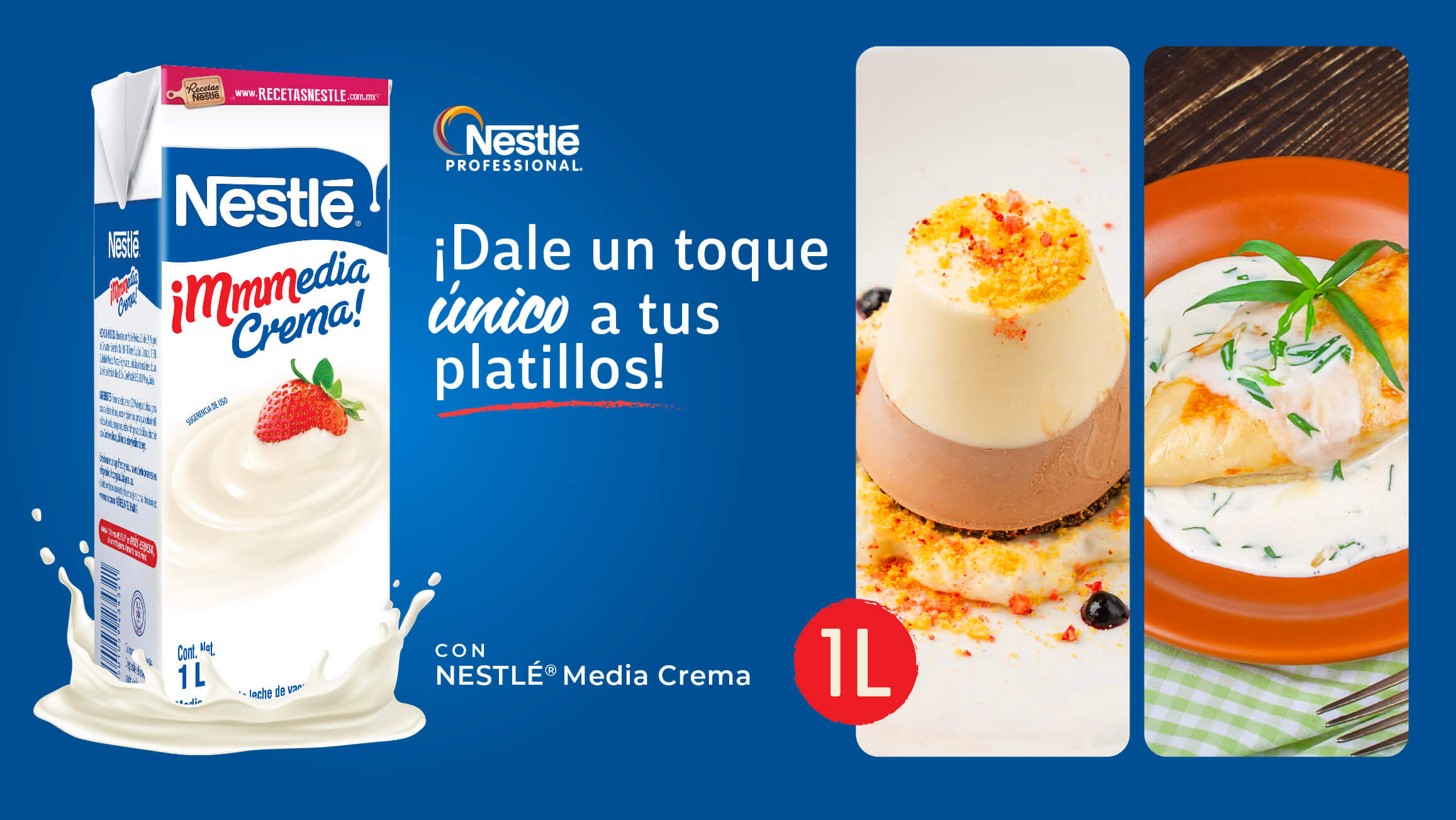 NESTLE® Media Crema | Nestlé Professional