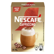 Café NESCAFÉ® Cappuccino 140g 8 sobres