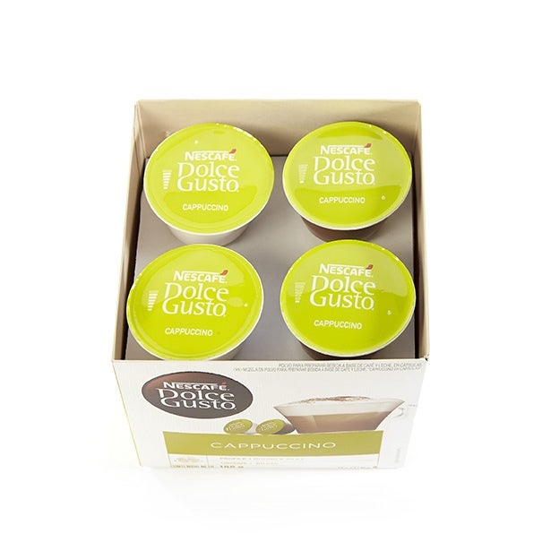 Cápsulas de café NESCAFÉ® Dolce Gusto Cappuccino, compatibles con máquinas NESCAFÉ® Dolce Gusto