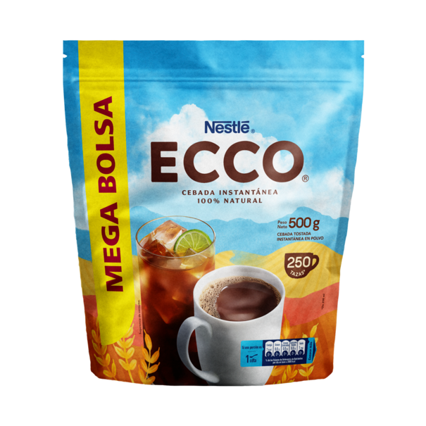 Cebada instantánea ECCO® de NESTLÉ® en Doy Pack de 500g