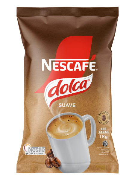 Pack NESCAFÉ DOLCA SUAVE 1KG