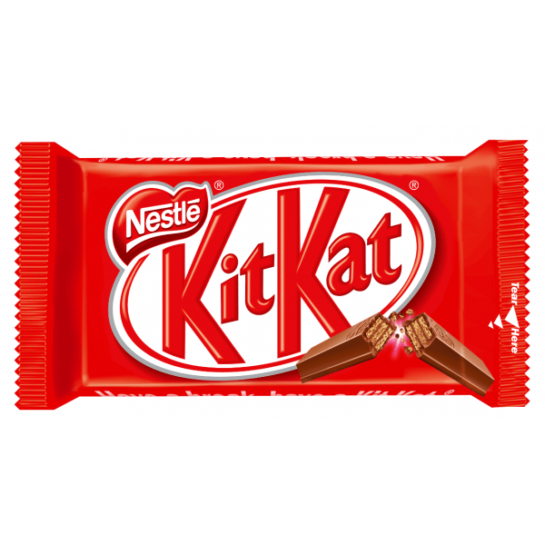 Empaque de las Barras de Chocolate KITKAT® 4 Finger de 41.5 g