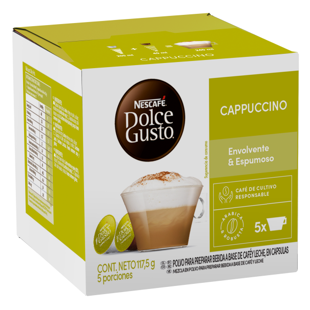 Cápsulas x 10 de NESCAFÉ® Dolce Gusto® Cappuccino