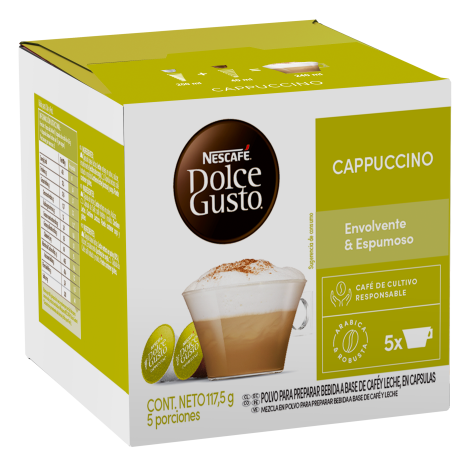 Cápsulas x 10 de NESCAFÉ® Dolce Gusto® Cappuccino