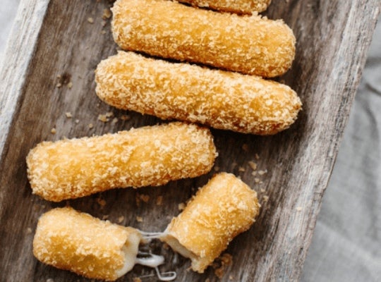 Sticks de Mozzarella elaborado con MAGGI® Puré de Papa